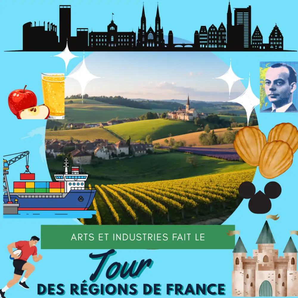 Affiche du concours des groupements Arts & Industries 2026